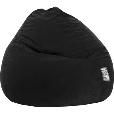 Beanbag sedací vak Easy XXL 80 x 130 cm černý