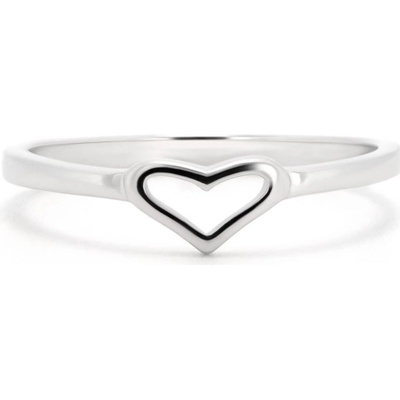 Rafity Stříbrný prsten Infinity Heart R0019 13
