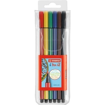 STABILO Pen 68 6 barev
