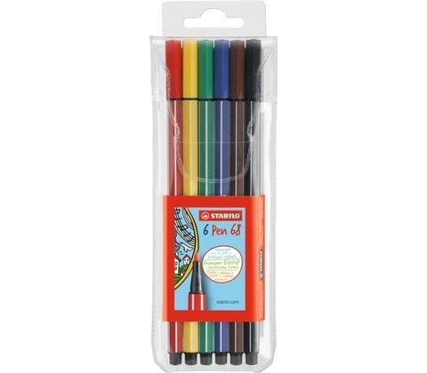 STABILO Pen 68 6 barev