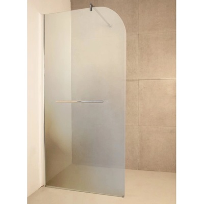 Inter Ceramic Параван за баня Синтия 70х190 см, профил хром, матирано стъкло (ics 112 sg 70)