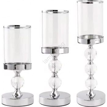 Estilo Home Ваза 37x19 см, смола/матово бяло (EH0038)