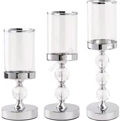 Estilo Home Ваза 37x19 см, смола/матово бяло (EH0038)