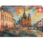 Educa - Puzzle Saint Petersburg - 1 500 piese