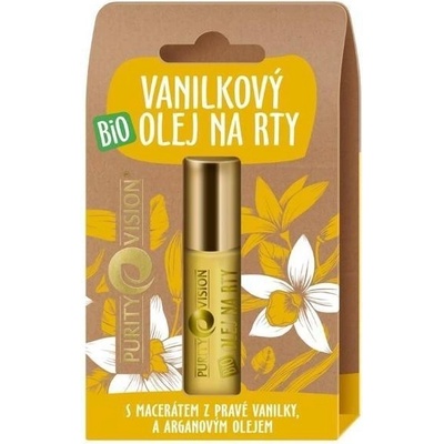 Purity Vision Bio vanilkový olej na rty 10 ml – Zboží Mobilmania