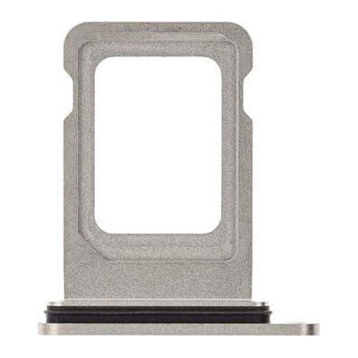 SIM tray IPhone 8, 8 Plus - slot / držiak SIM karty Farba: Biela - strieborná