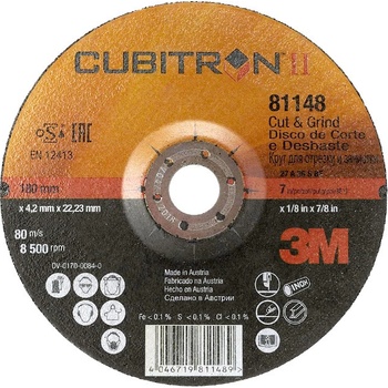 3M Cubitron II Kotouč 180 x 4,2 mm XC991078392