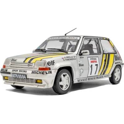 Solido 1: 18 renault 5 gt turbo mk2 СРЕБЪРЕН #17 a. oreille t