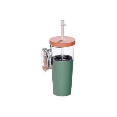 Asobu - Marina Pastel Green - 2-in-1 Thermal Mug with Straw 845ml
