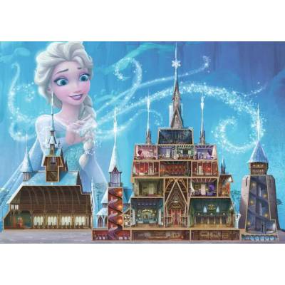 Ravensburger - Puzzle Disney Castle Collection: Elsa - 1 000 piese
