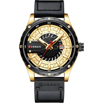 Curren Часовник curren ha-14244 - Черен / Златен kp14244 (ha-14244)