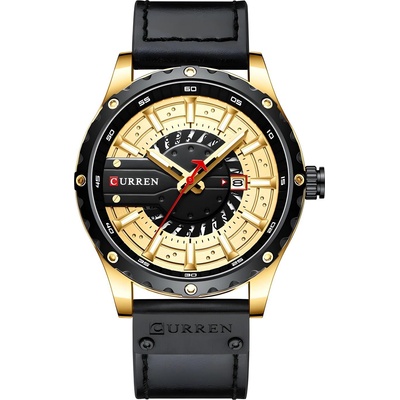 Curren Часовник curren ha-14244 - Черен / Златен kp14244 (ha-14244)
