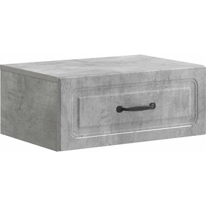 vidaXL Спален шкаф с монтаж на стена Бетонно сиво 49 x 34, 5 x 20 см (899301)
