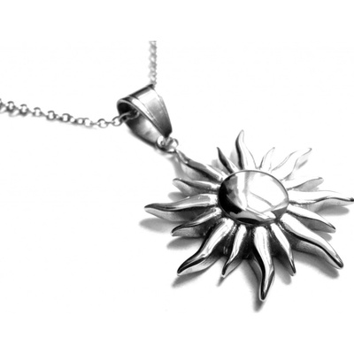 Steel Jewelry Náhrdelník slunce NH151107