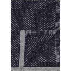 Elvang Одеяло Raindrops 130 x 180 см, тъмносиньо (60011-RB)