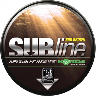 Korda Subline Brown 1000 m 0,30 mm 10 lb