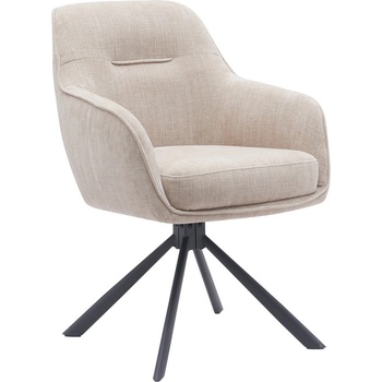 Unique Furniture Кремави тапицирани трапезни столове в комплект 2 бр. Avola - Unique Furniture (51140004)