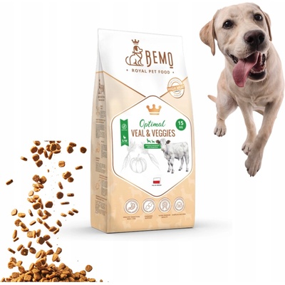Bemo Optimal Veal telecí maso se zeleninou Medium & Large 15 kg