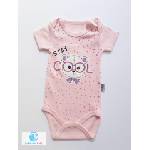 Myrat Baby Бебешко боди с мече, за момиче розово