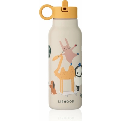 Liewood Termofľaša Falk 350 ml Around the world Sandy