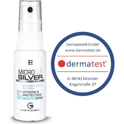 LR Microsilver Plus ústní sprej pro hygienickou péči 30 ml