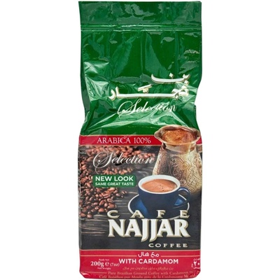 CAFE NAJJAR MLETÁ LIBANONSKÁ KÁVA S EXTRA KARDAMÓNOM 200 G
