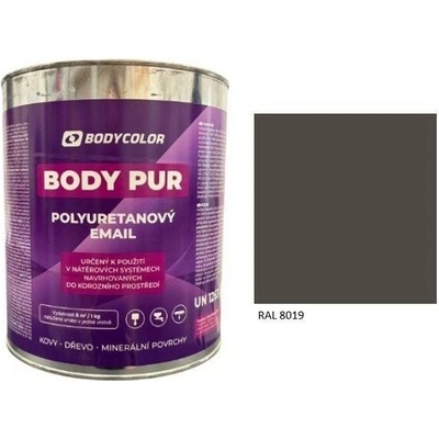 Body Color Polyuretánová farba 4:1 polomatná 4,5 l šedohnedá