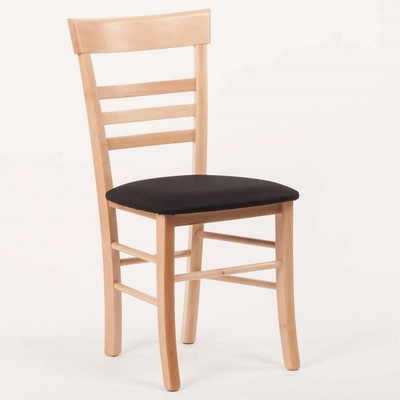 ITTC Stima Siena s čalouněným sedákem Buk / Lux černá 23