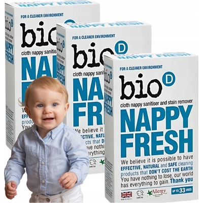 Bio D odstraňovač škvŕn a dezinfekcia pre detské plienky 500 g