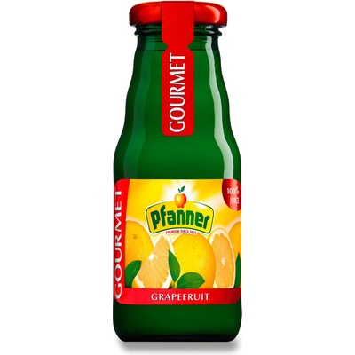 Pfanner Gourmet ovocný džus grapefruit 100% 24 x 200 ml