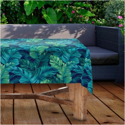 Mondo Obrus záhradný vodeodolný zelené palmové lístie Zelená 120x180 cm