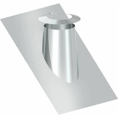 G.Gastro Komínový průchod - 26° - 35° - s dešťovým límcem - z nerezové oceli - pro Ø 300 mm - D9775884