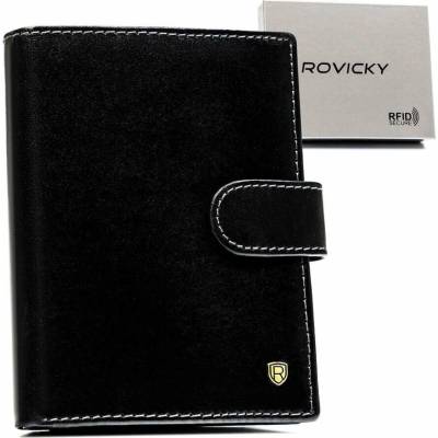 Pánská peněženka Rovicky N104L RVT RFID černá