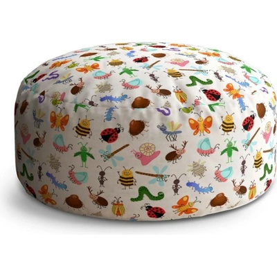 Sablio Taburet Circle Hmyz: 38x48 cm