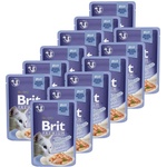 Brit Капсула BRIT Premium Cat Salmon in Jelly 12 x 85 г