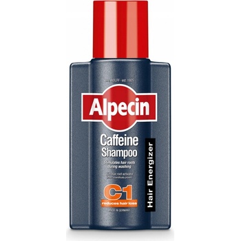 Alpecin C1 kofeinový šampón pre znateľne viac vlasov cestovné balenie 75 ml
