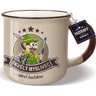 Nekupto Hobby hrnek s nápisem Skvělý myslivec 250 ml