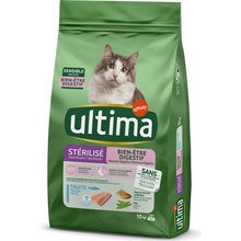 Ultima Cat Sterilized Sensible s pstruhem 2 x 10 kg