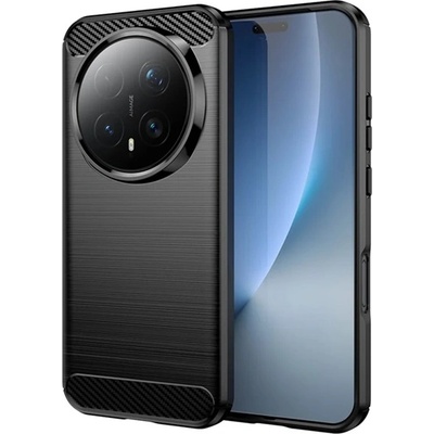 Gigapack Honor Magic 8 Pro GIGAPACK Силиконов протектор за телефон, удароустойчив, карбонов модел, ЧЕРЕН GP-180655 (GP-180655)