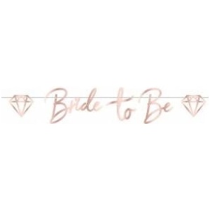 Amscan Bride to Be Banner 16cm
