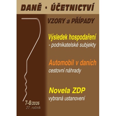 DÚVaP č. 7-8 / 2026 - Výsledek hospodaření podnikatelských subjektů