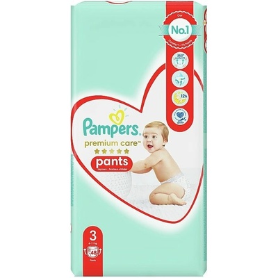 Pampers Premium Care Pants 3 48 ks
