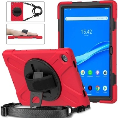 Vsetkonamobil 53565 SOLID Odolný kryt pre Lenovo Tab M10 Plus 3. generácia červený