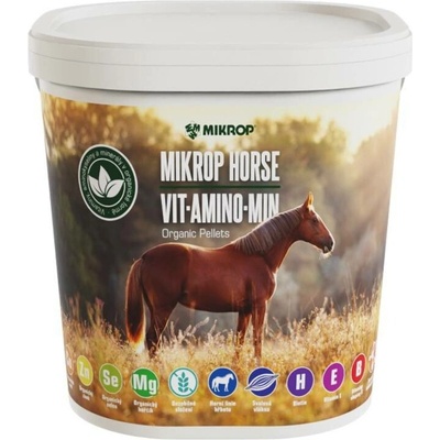 MIKROP Minerální krmivo pro koně Horse Vit.Amino.Min ORGANIC 6,5 kg