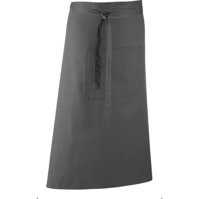 Cotton Classics Zástěra COLOURS pas dlouhá dark grey