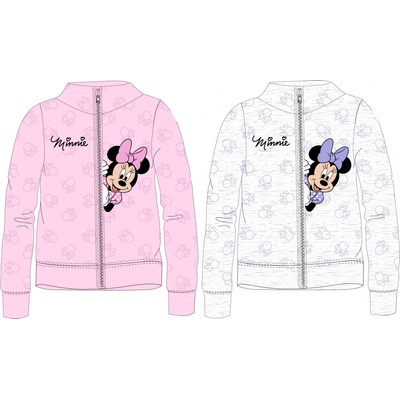 Minnie Mouse mikina 5218B201 svetlo šedý melír