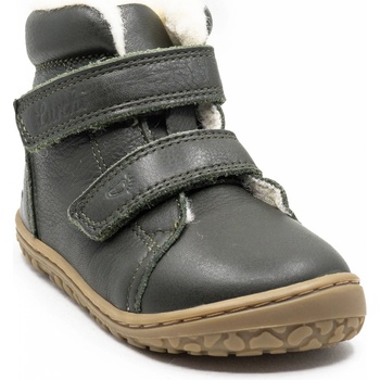 Lurchi Lurchi Barefoot zimní boty Nik Nappa olive