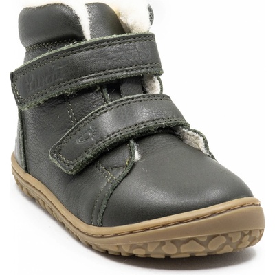 Lurchi Lurchi Barefoot zimní boty Nik Nappa olive