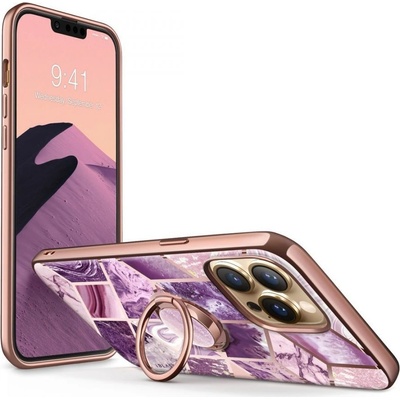 SUPCASE IBLSN COSMO SNAP IPHONE 13 PRO MARBLE fialové