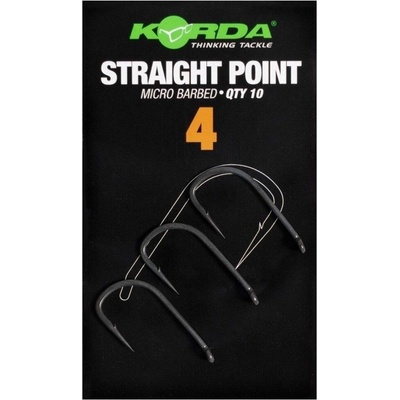Korda Háčky Straight Point Barbed 10 ks vel.4